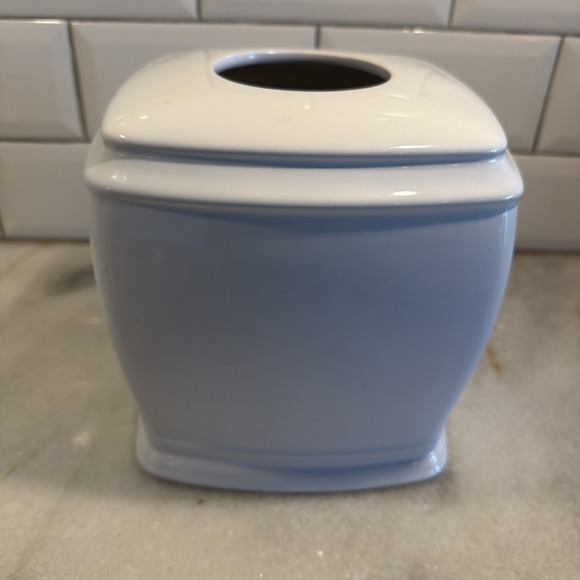 Simple Other - Pure White Ceramic simple Choice Tissue Box Cover ES053